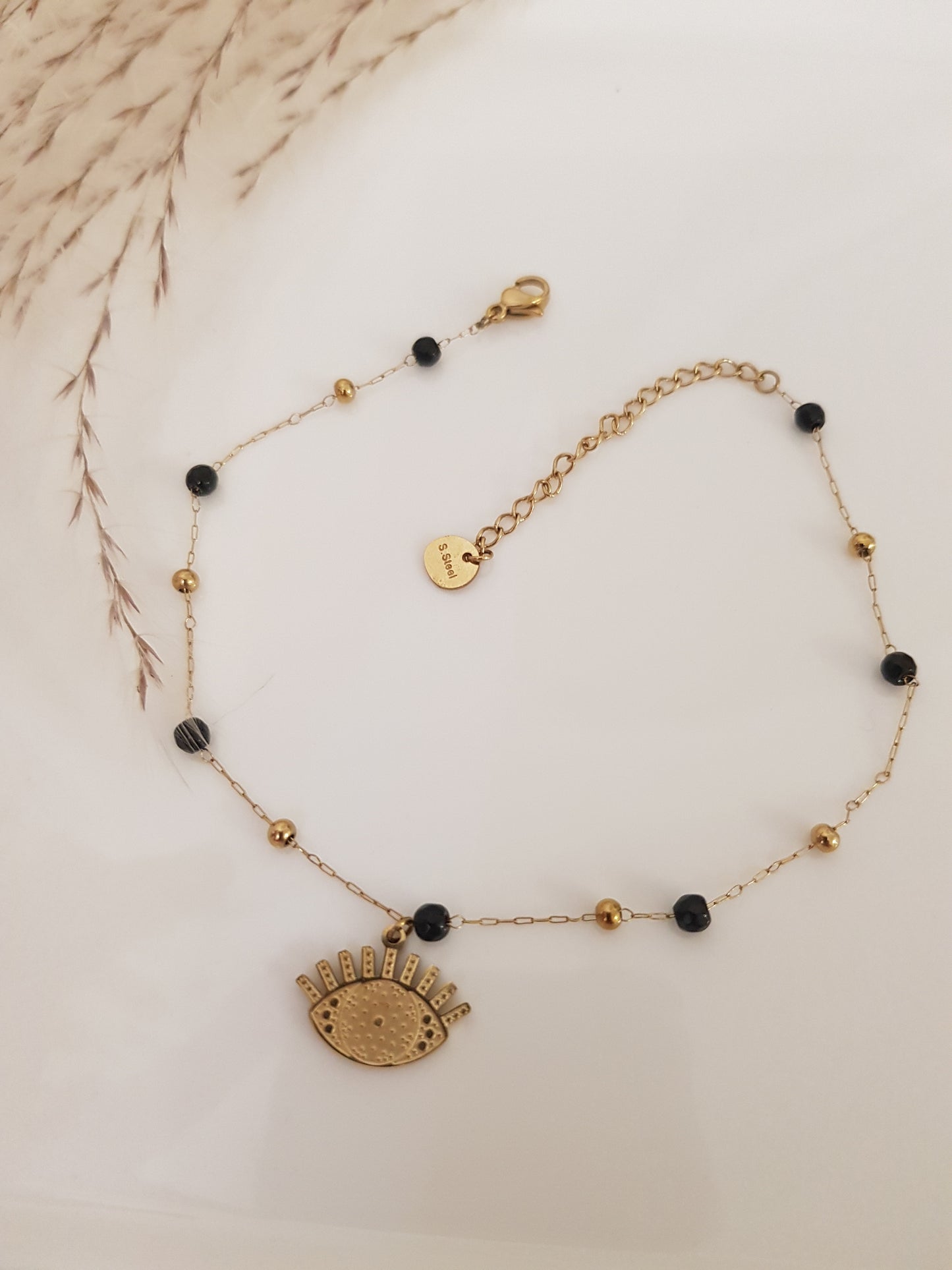 Bracelet de cheville oeil
