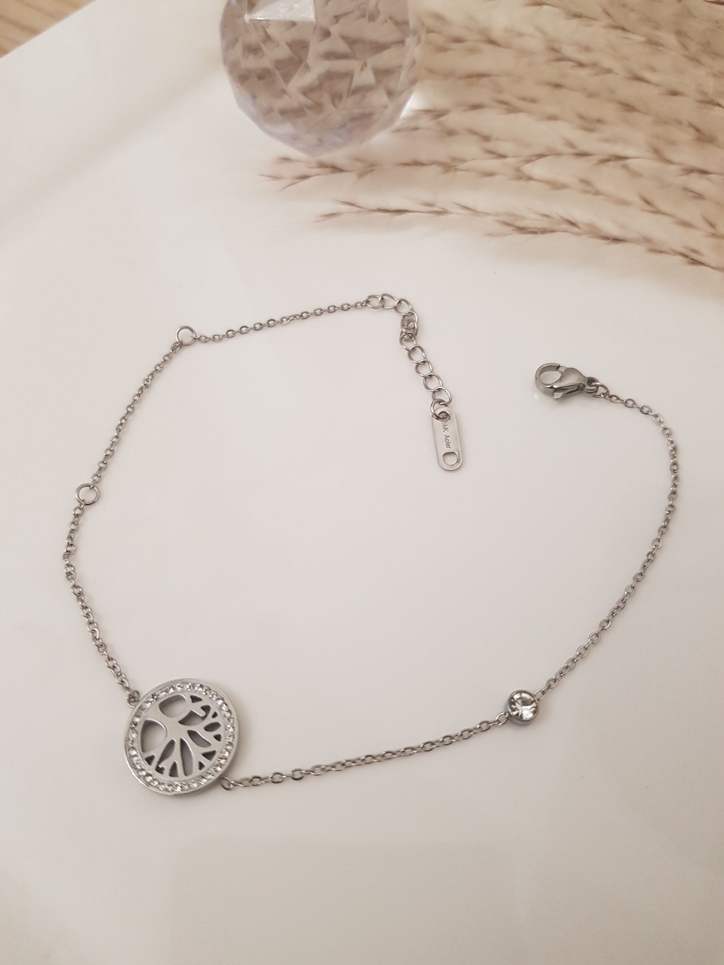 Bracelet de cheville arbre de vie