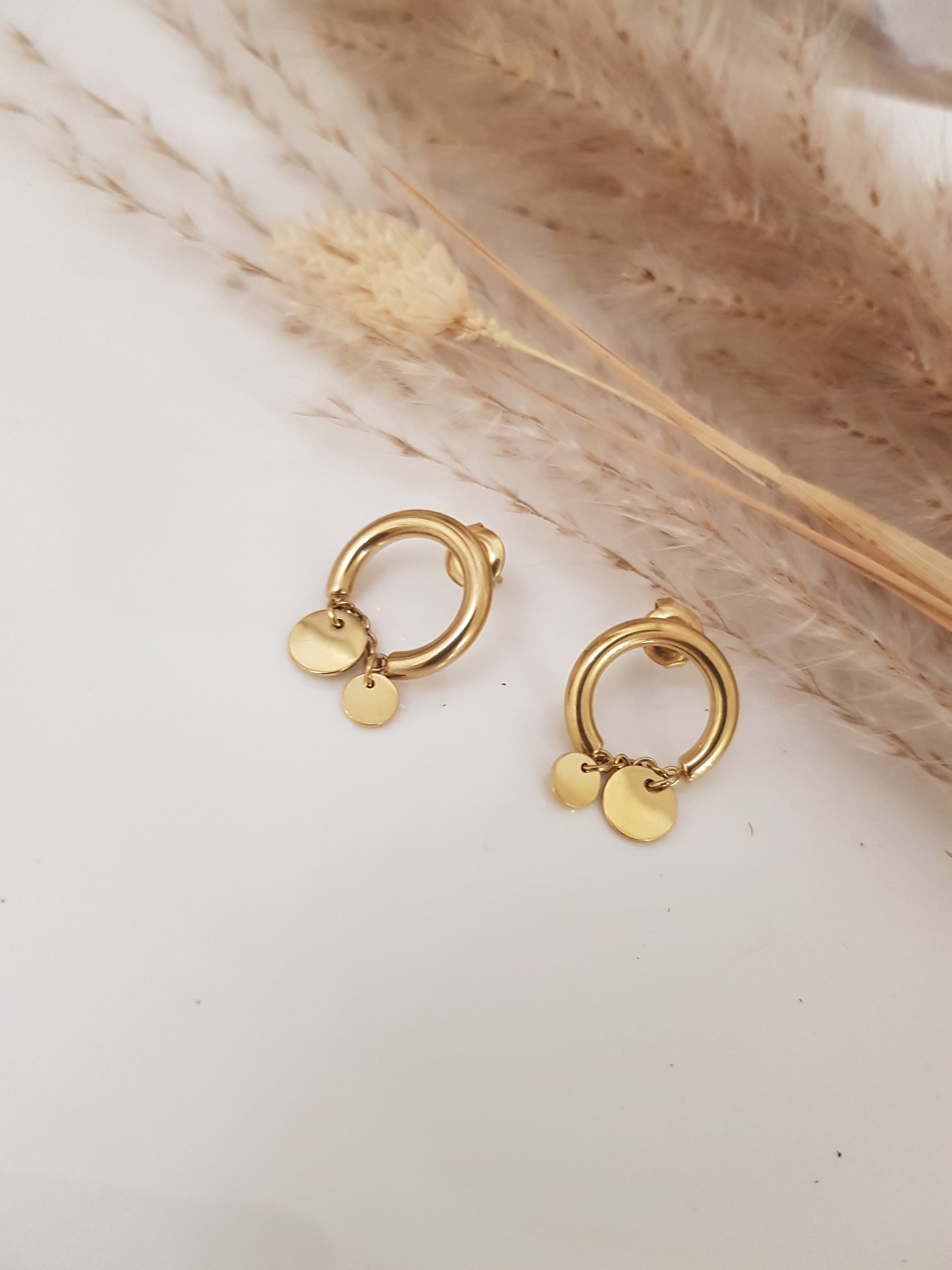 Boucles d'oreilles nale