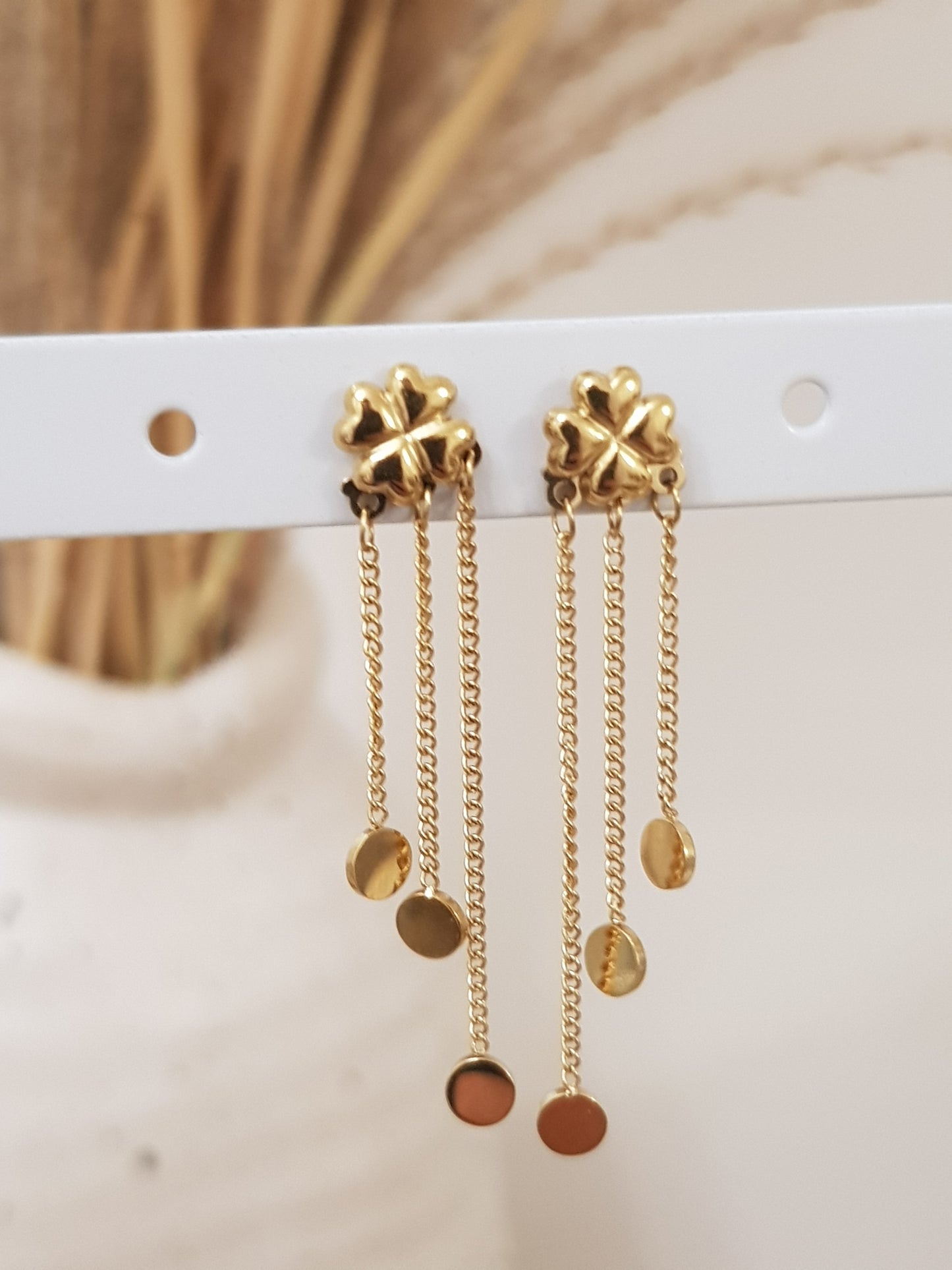 Boucles d'oreilles chance
