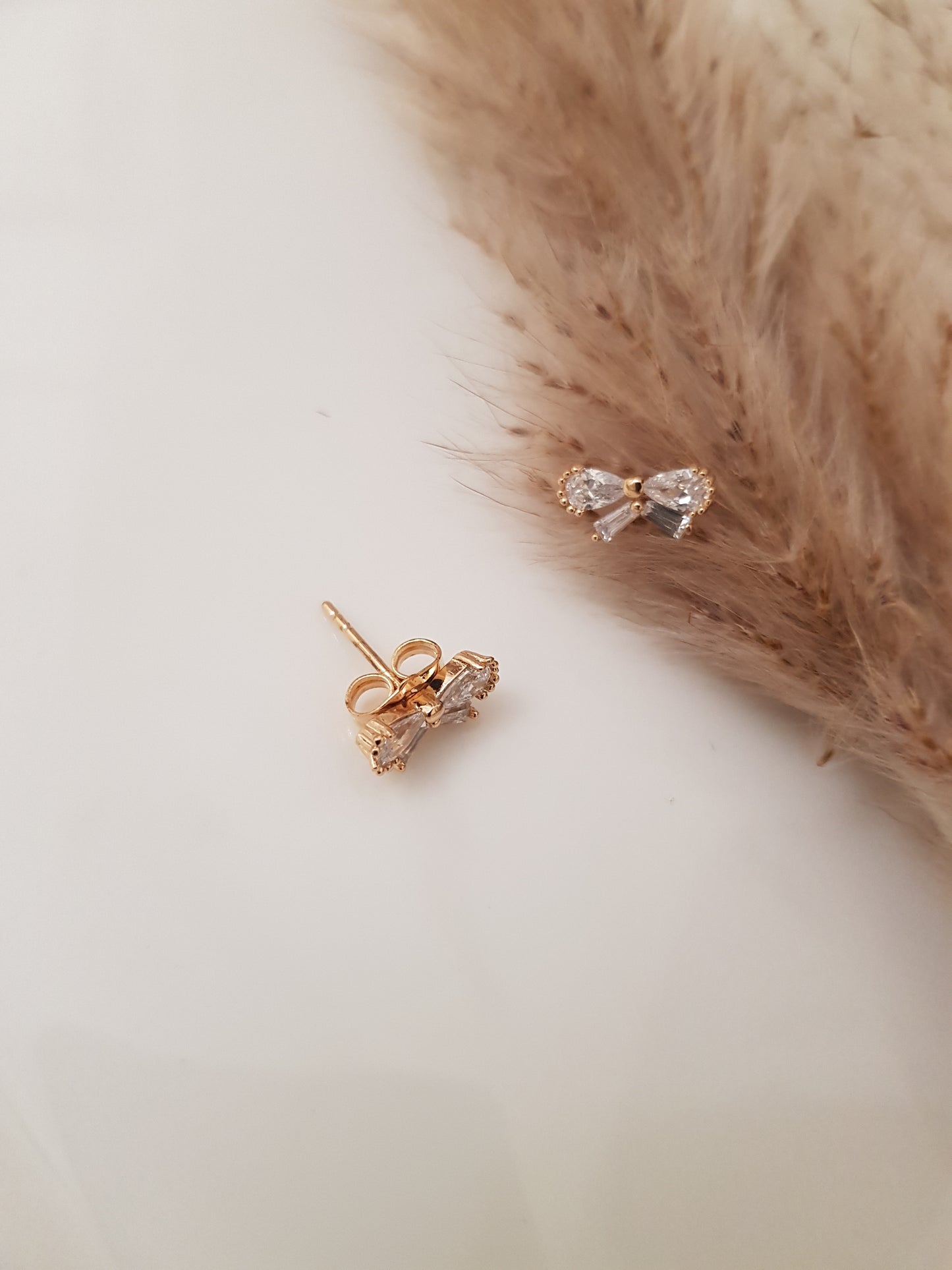 Boucles d'oreilles papillon