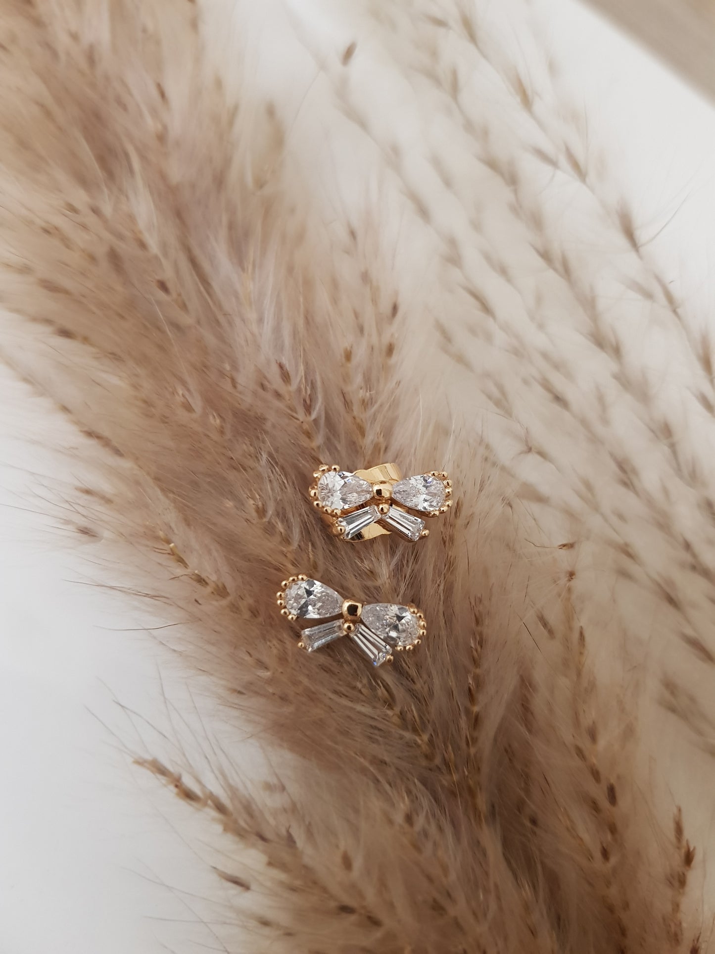 Boucles d'oreilles papillon