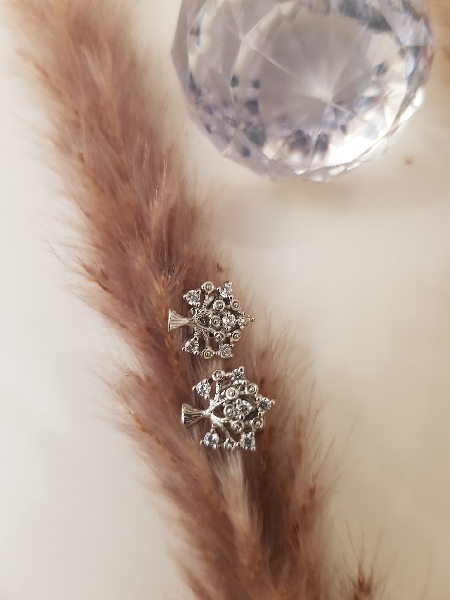 Boucles d'oreilles arbres de vie