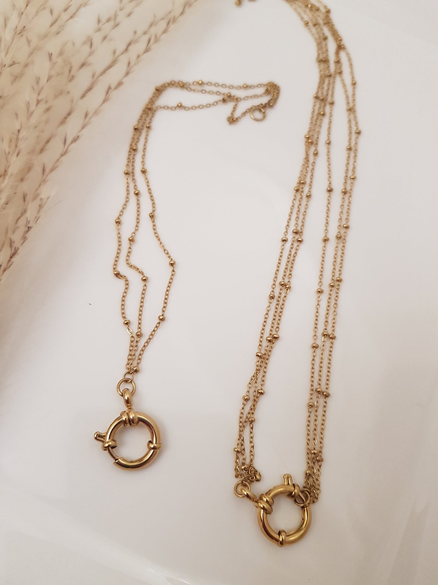 Ensemble de collier et gourmette Ciara