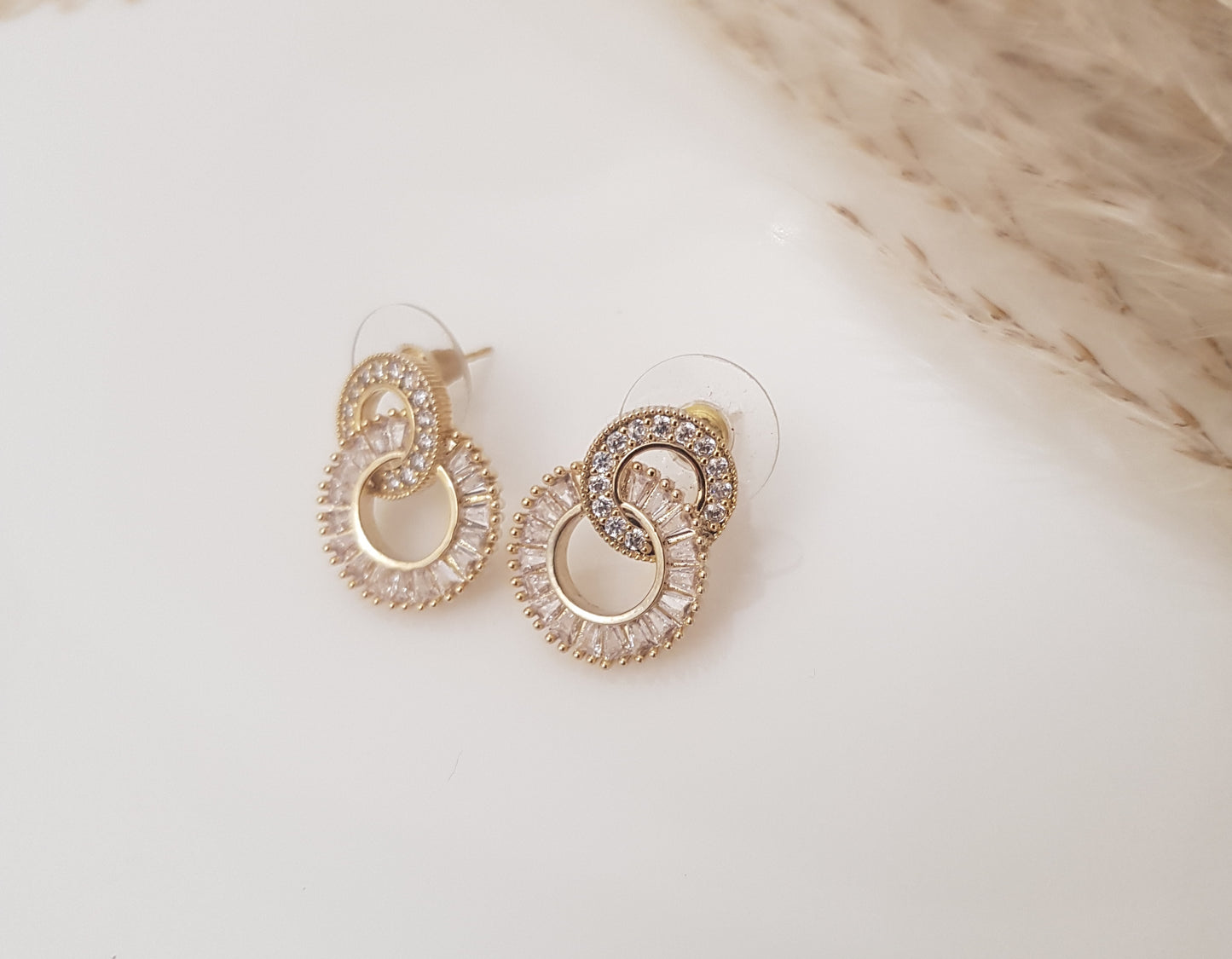 Boucles d'oreilles infinit
