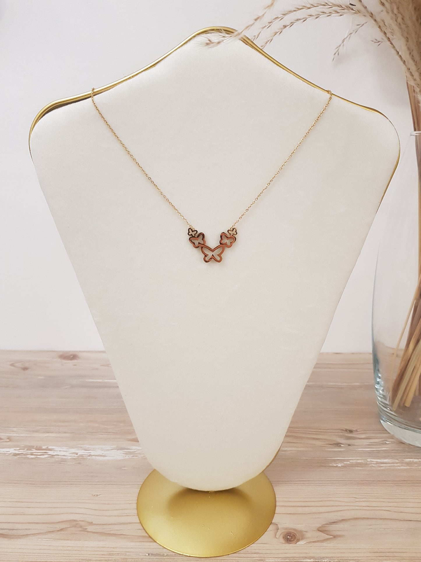 Collier papillon